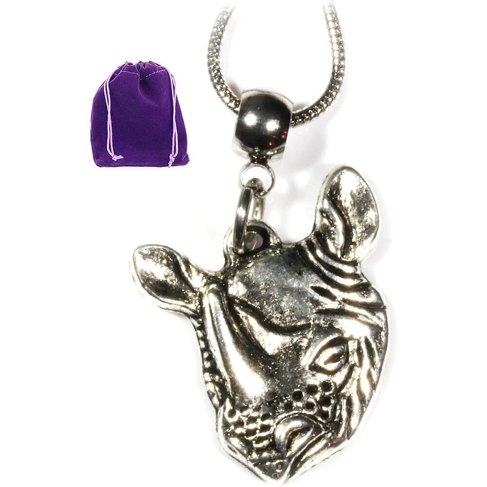 Rhinoceros Necklace - Animal Lover Gifts